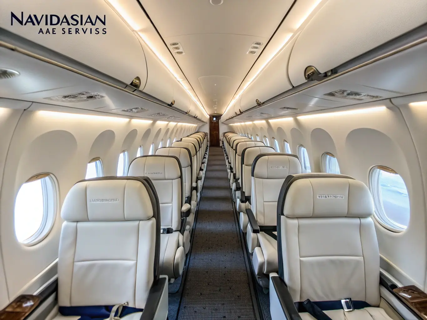 A professional team cleaning and restoring the interior of a luxury yacht or aircraft, demonstrating Valtrix Detailing's commitment to interior excellence.
